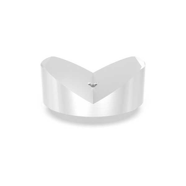 S16 Prisma Ø 80 ohne Bund - Aluminium