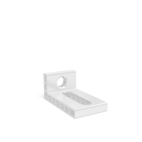 S16 Stop and Clamping Square 90 SL - Aluminum
