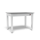 Siegmund Workbench height adjustable with steel plate 1200x800