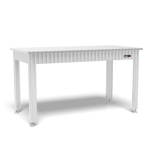 Siegmund Werkbank mit Alu Tischprofilen 1600x800 Grundausstattung