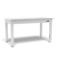 Siegmund Workbench height adjustable with aluminum table...