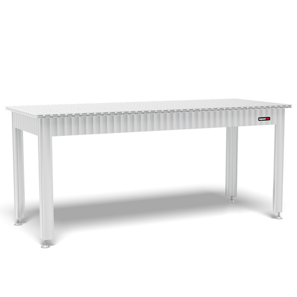 Siegmund Werkbank mit Alu Tischprofilen 2000x800 Grundausstattung
