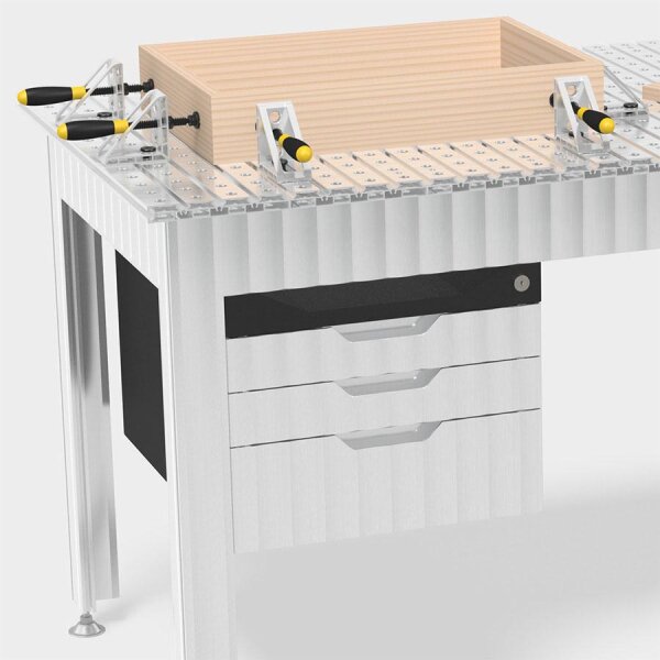 Sub Table Box for workbench incl. 3 drawers