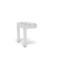 Machine table 400x700 for workbench with steel plate