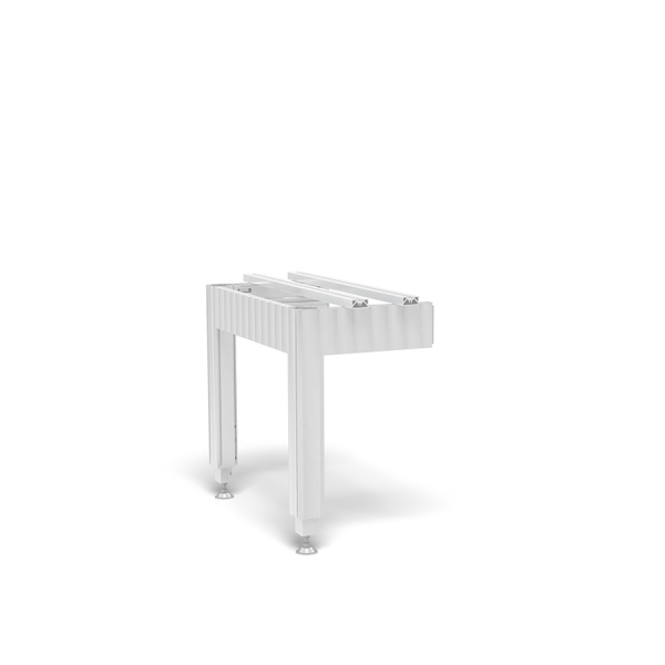 Maschinentisch 400x800 für Werkbank mit Stahlplatte