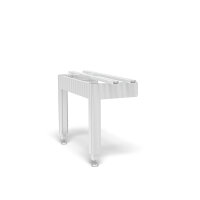 Machine table 400x1000 for workbench with steel plate