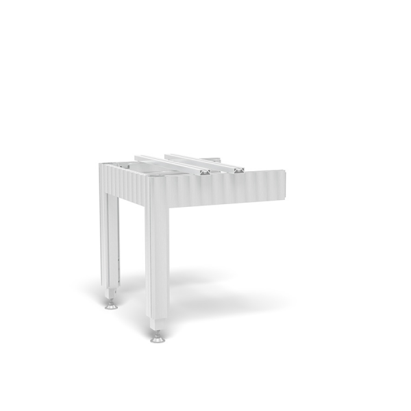 Maschinentisch 600x700 für Werkbank mit Stahlplatte