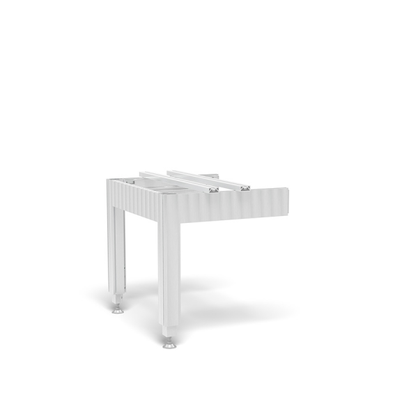 Maschinentisch 600x800 für Werkbank mit Stahlplatte