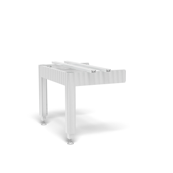 Maschinentisch 600x1000 für Werkbank mit Stahlplatte