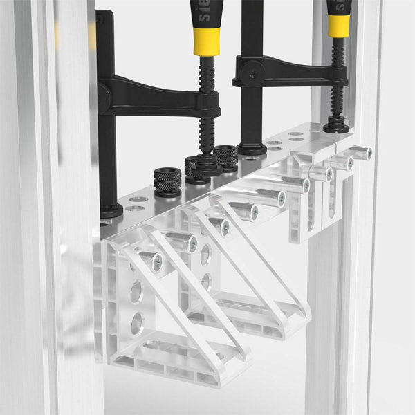 Werkzeughalterung für Werkbank mit Alu Tischprofilen 700 mm Tiefe