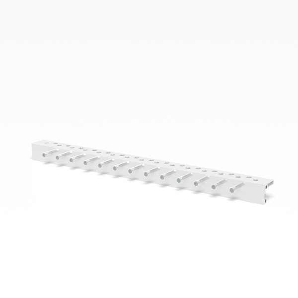 Tool holder for workbench with aluminum table profiles 1000 mm width