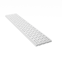 Aluminum table end profile 1000