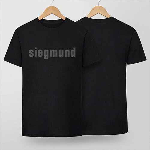 Siegmund All Black T-Shirt XXL