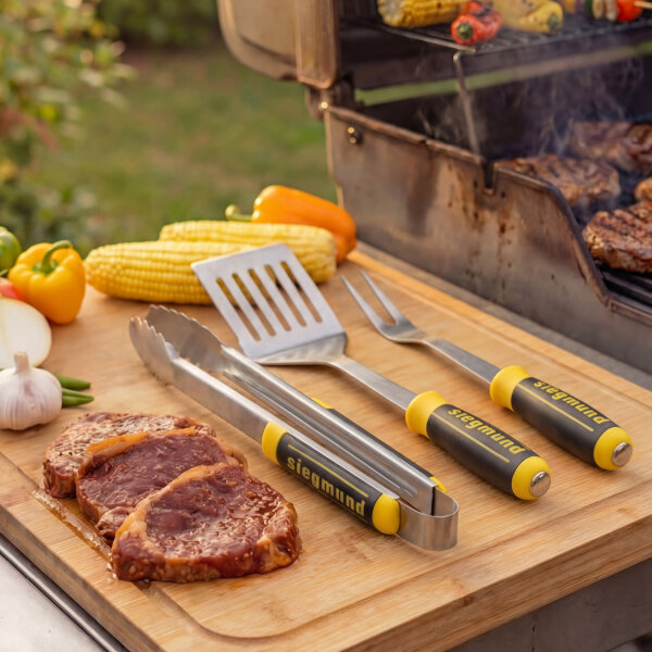 Siegmund BBQ Grillbesteck 3-tlg.